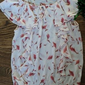 Ana a New Approach blouse size M.
Floral